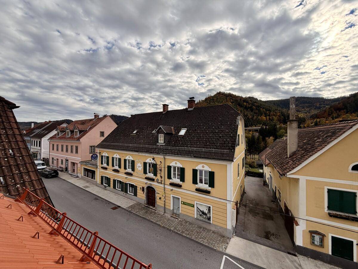 Blick vom Fenster