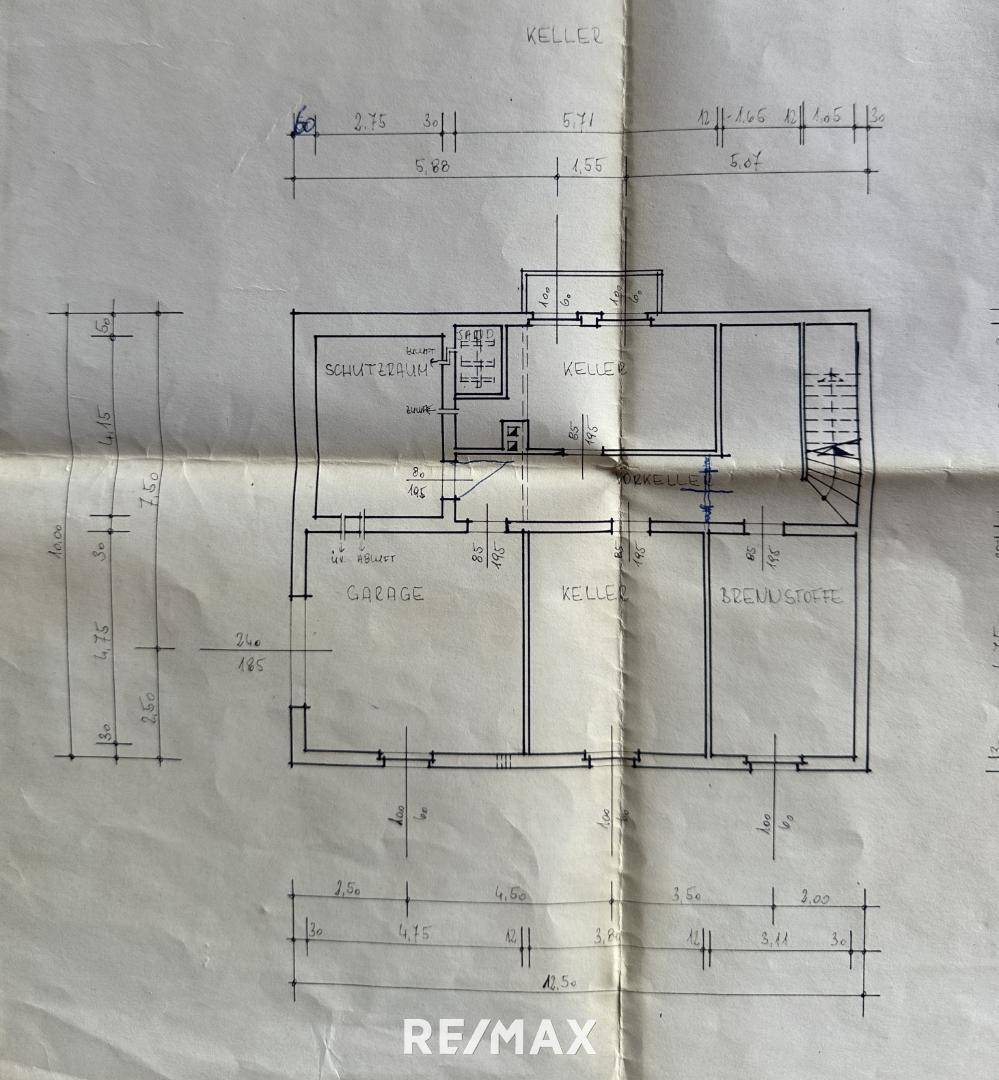 24_Grundriß Plan Keller