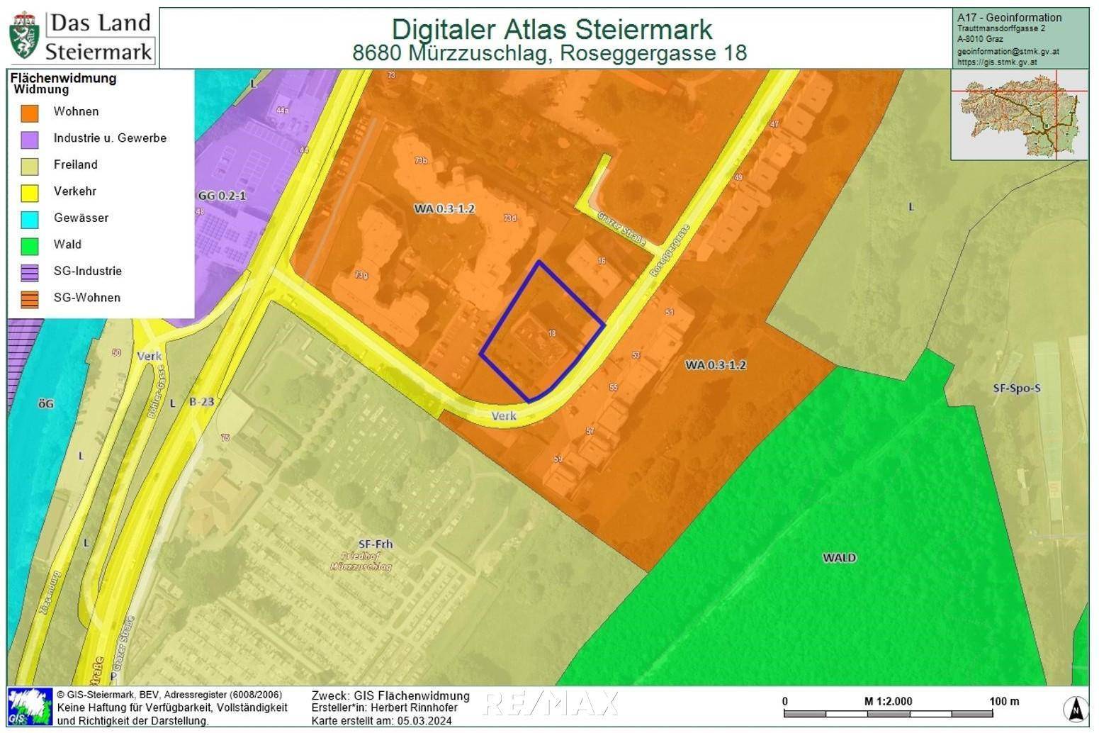 GIS Flächenwidmung