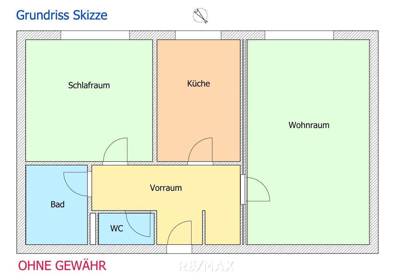 Grundriss Wohnung 2