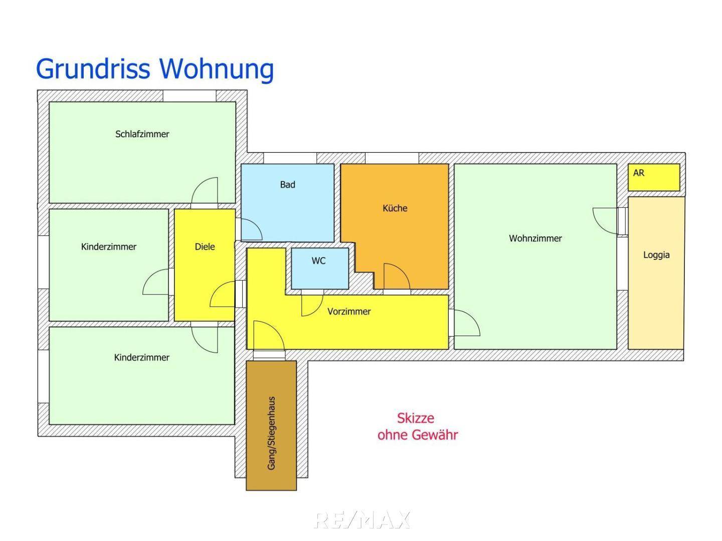 Grundriss Wohnung