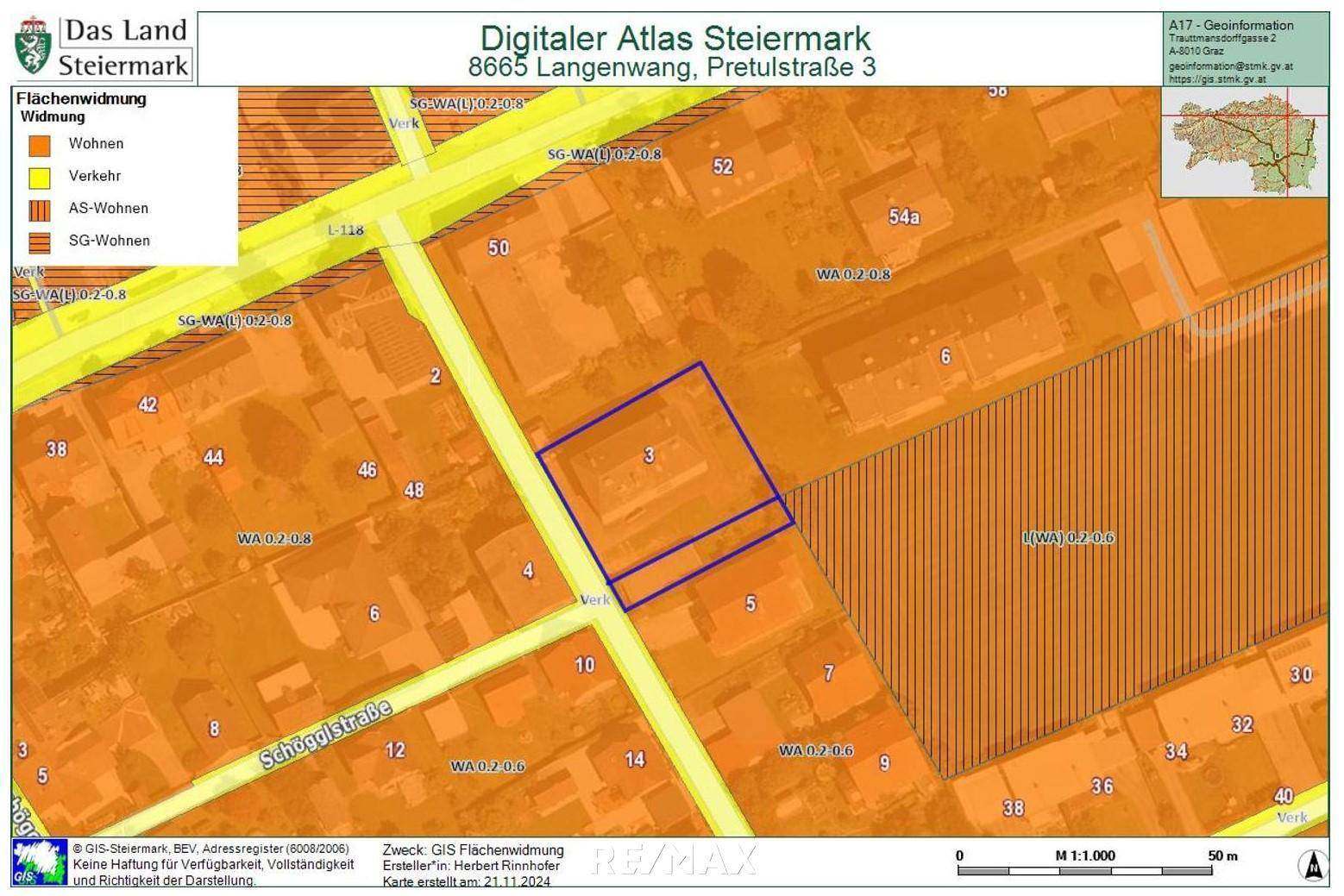 GIS Flächenwidmung