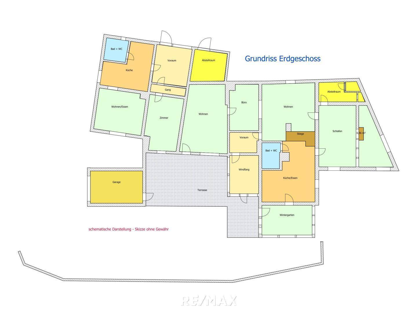 Grundriss Erdgeschoss
