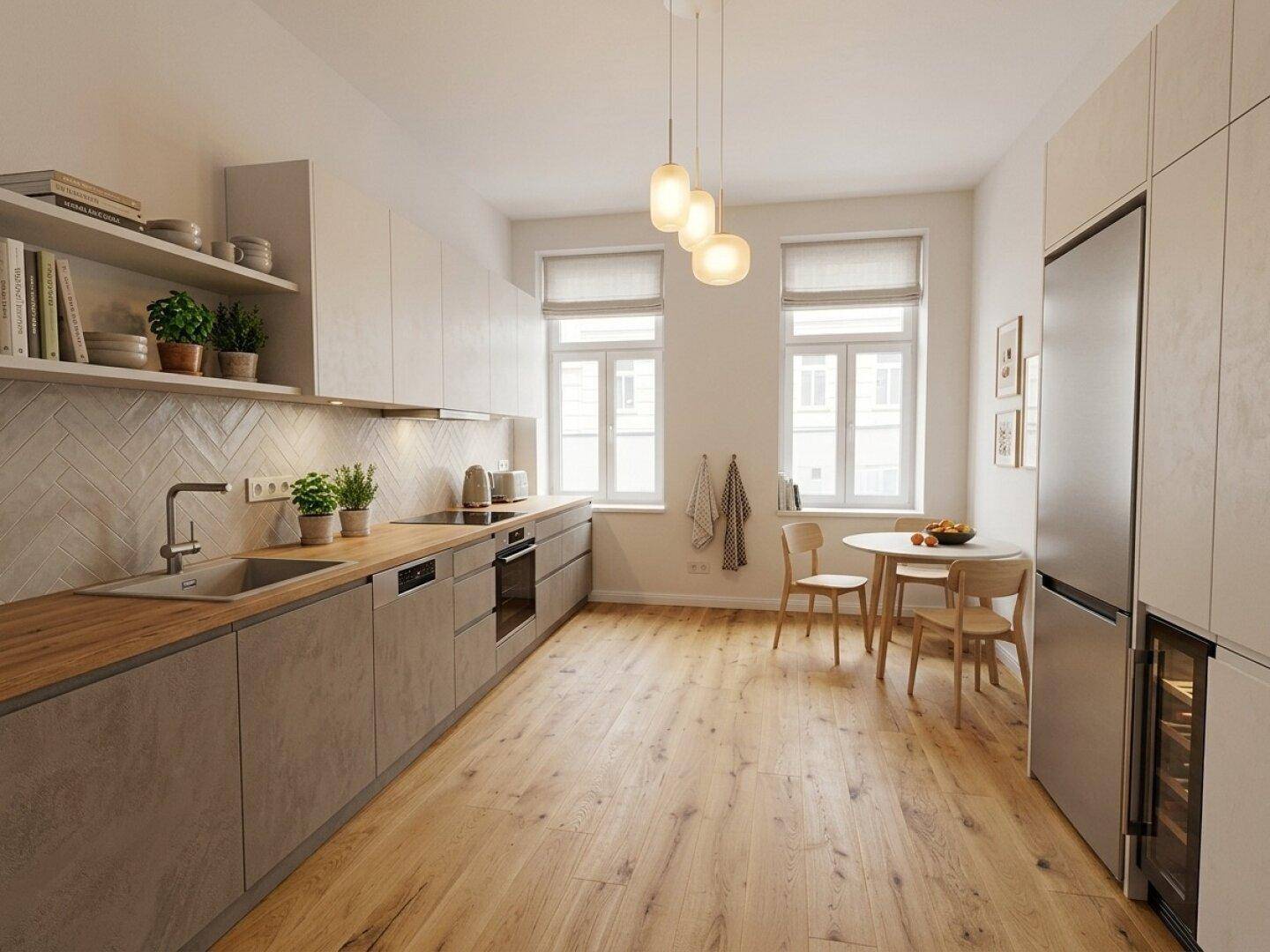 ELEGANZ TRIFFT MODERNE - ERSTBEZUG IM REVITALISIERTEN STILALTBAU - PROVISIONSFREI - Ansicht 2
