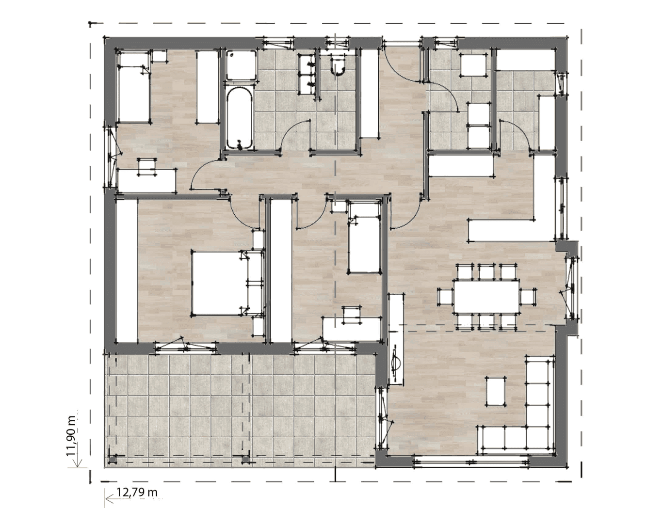 Kaufen statt Mieten / Top Bungalow belagsfertig 108 qm – pohled 3