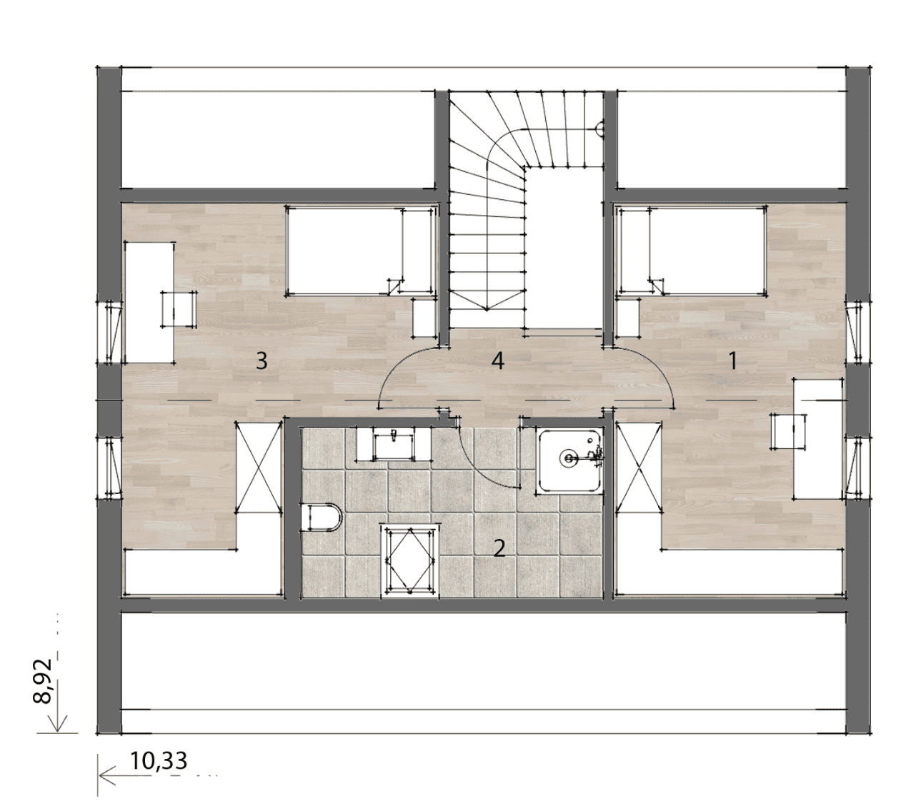 Kaufen statt Mieten / Top Einfamilienhaus belagsfertig 125 qm - Ansicht 3