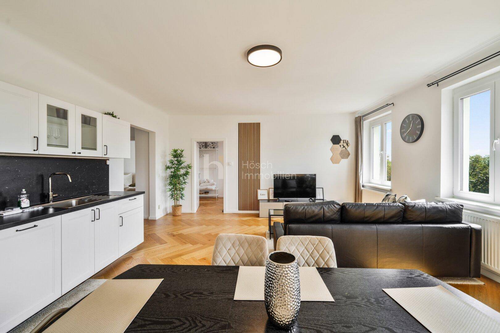 Exklusiv im Fasanviertel - ​​​​​​​stilvolle 3-Z-Whng mit Balkon | zwischen Schloss Belvedere und Schweizergarten – pohled 4