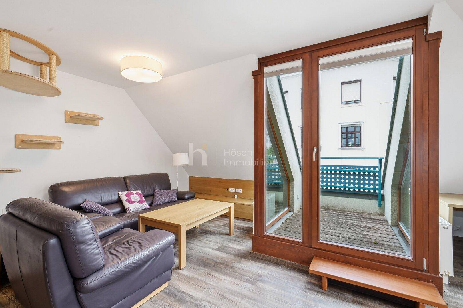 Wohnbereich mit Terrassenzugang