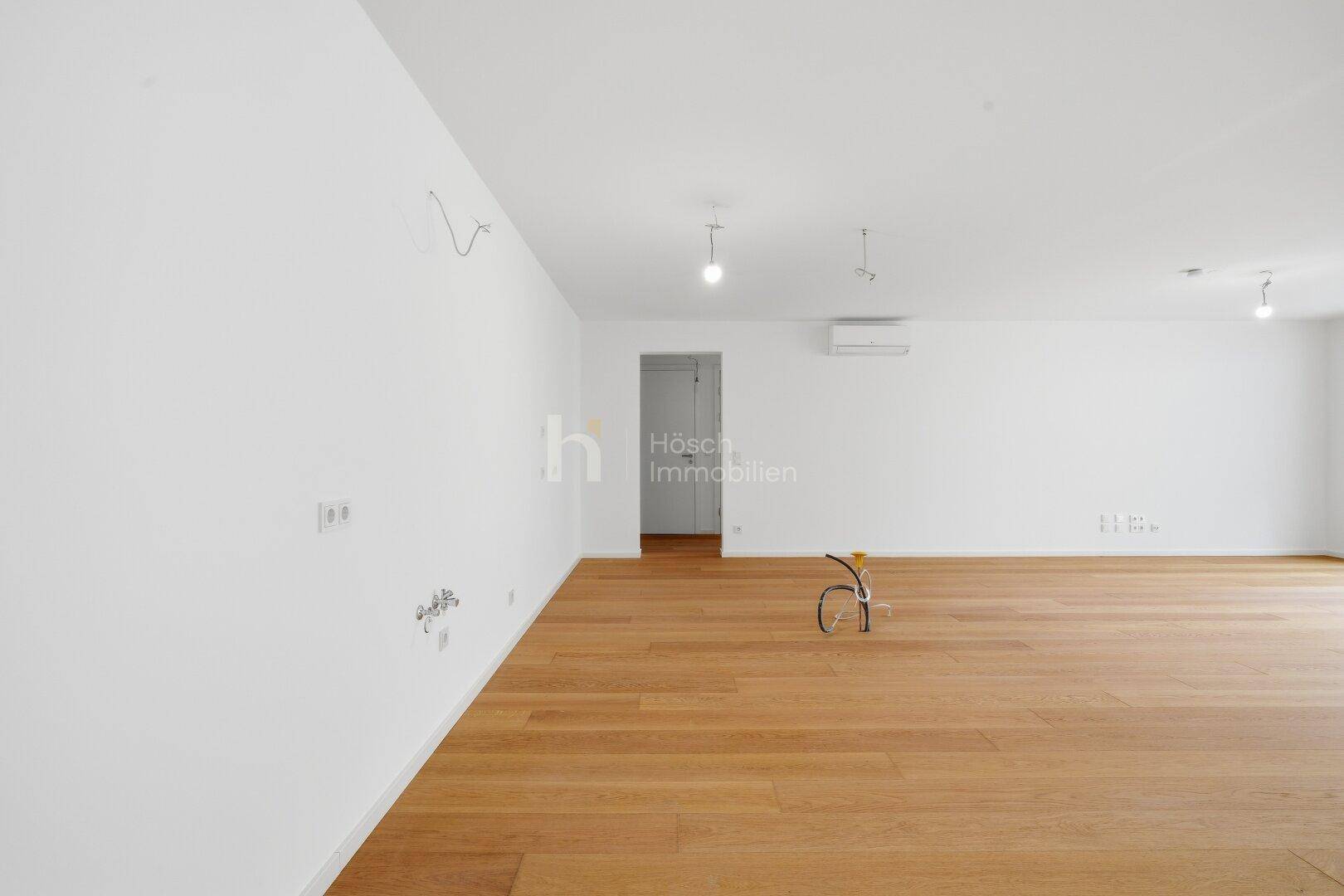 Wohnungsbeispiel – Wohnraum zur Freifläche