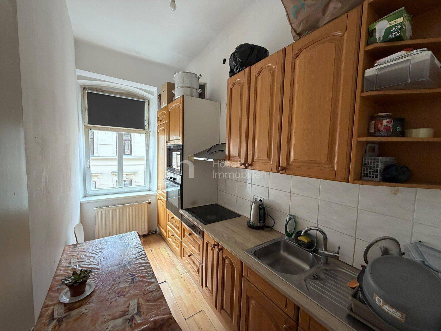 Bestand, mittlere Wohnung – Küche