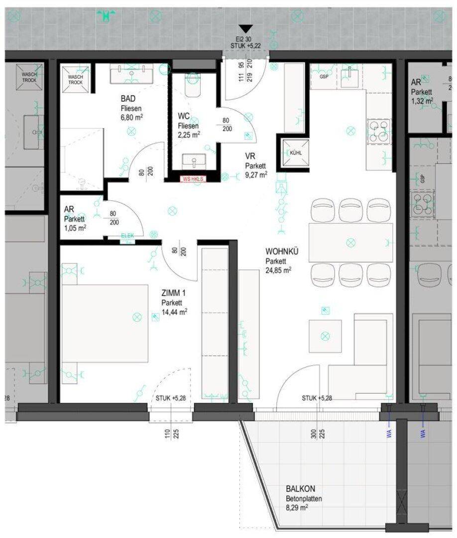 Grundriss - W10