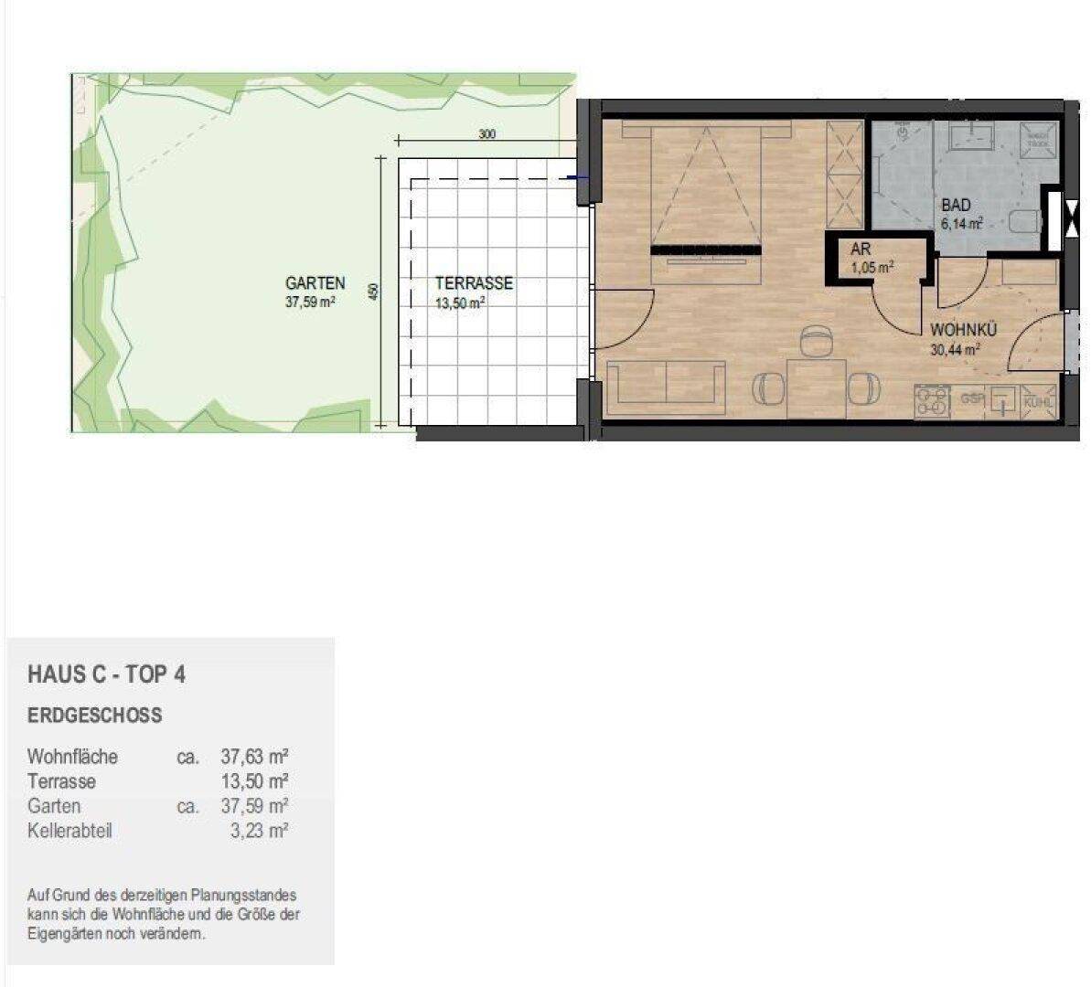 Grundriss - Top C4