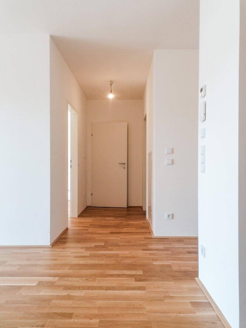 Zugang zu Schlafzimmer, Abstellraum & Badezimmer