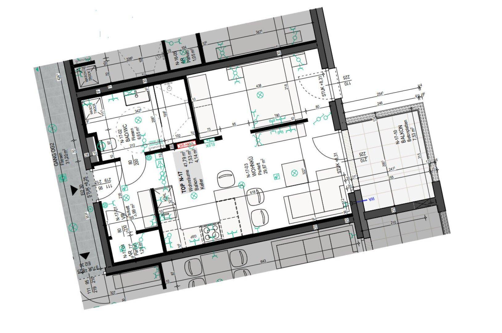 Grundriss - N17