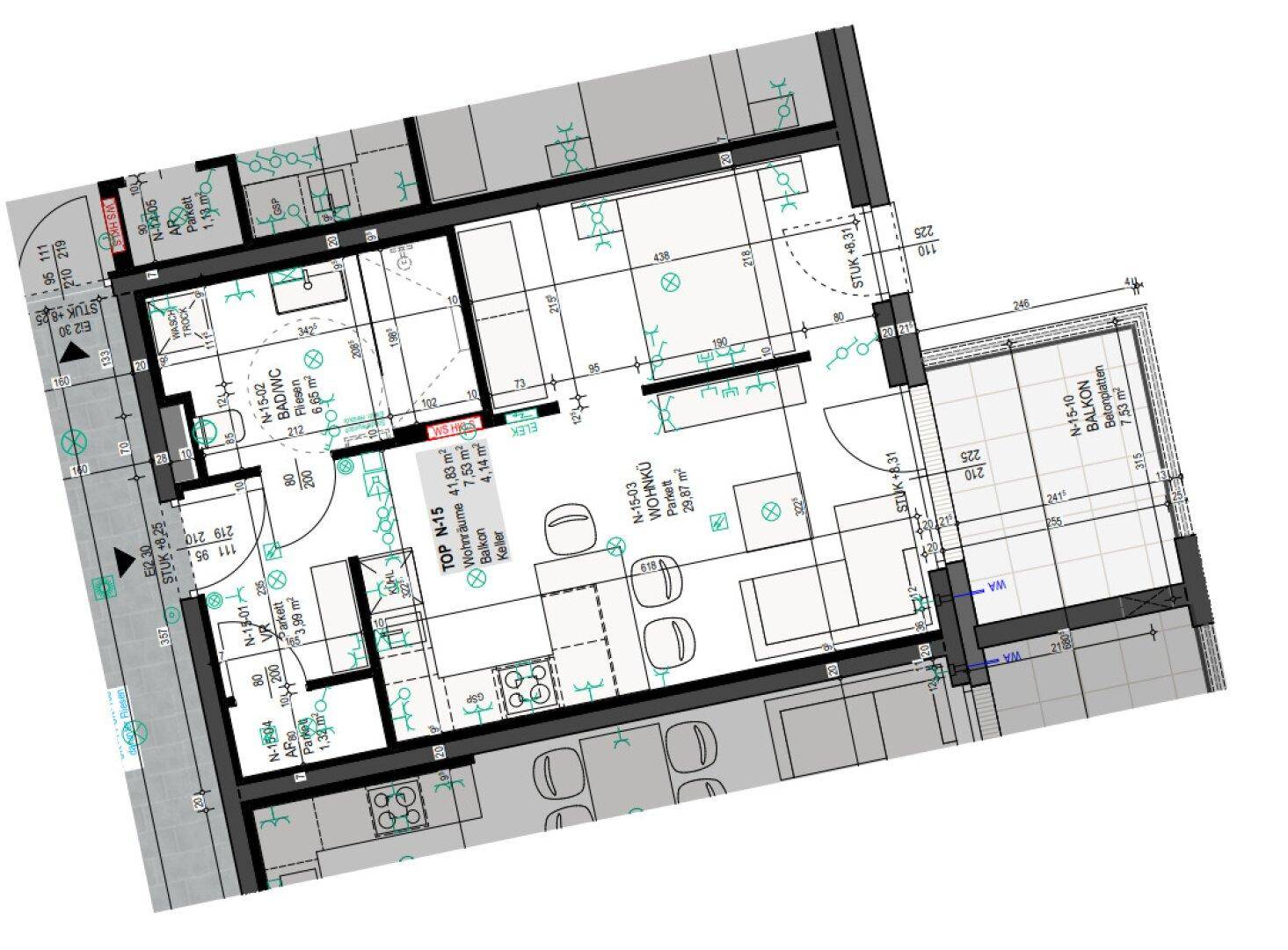 Grundriss - N15