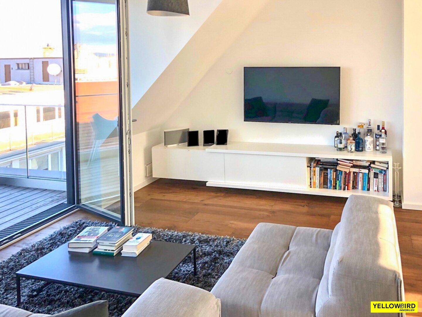 Loungebereich - Blick gen Terrasse