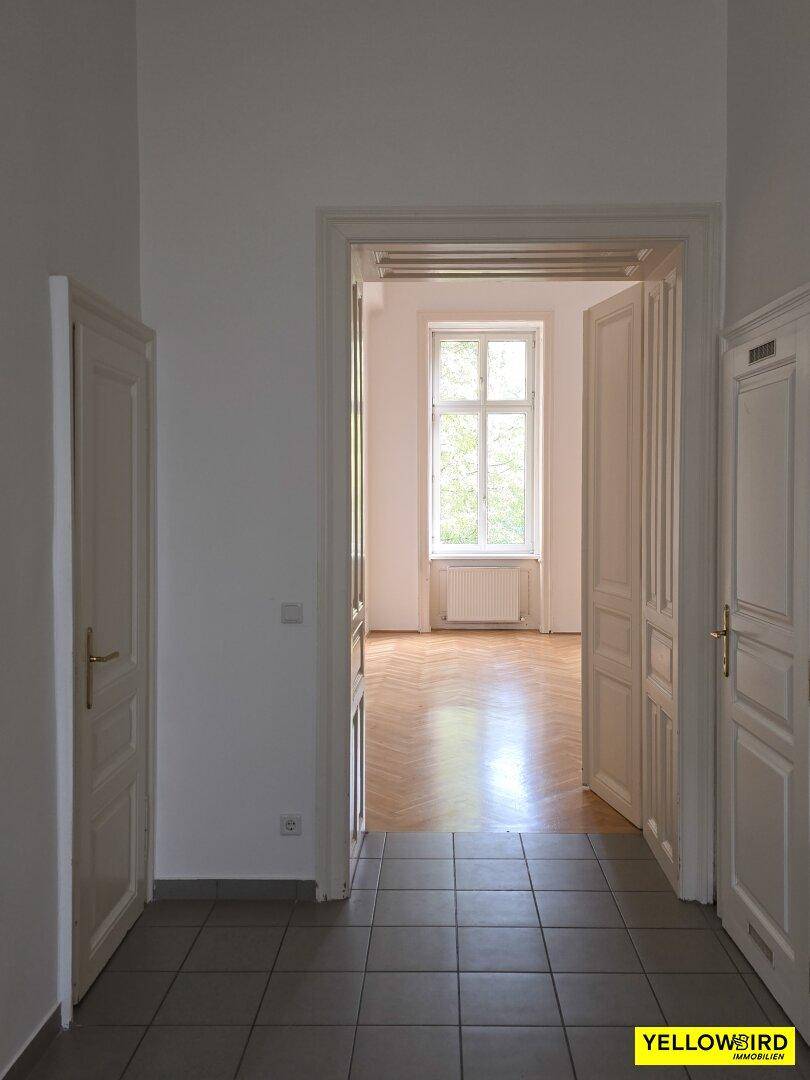 Blick vom Vorraum