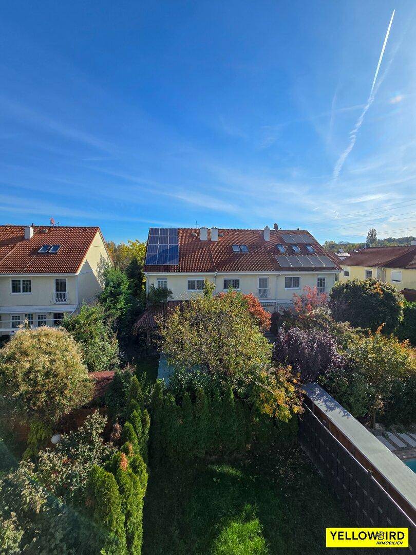 Blick gartenseitig