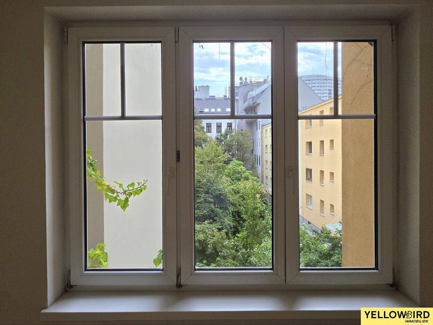 Blick Wohnzimmer