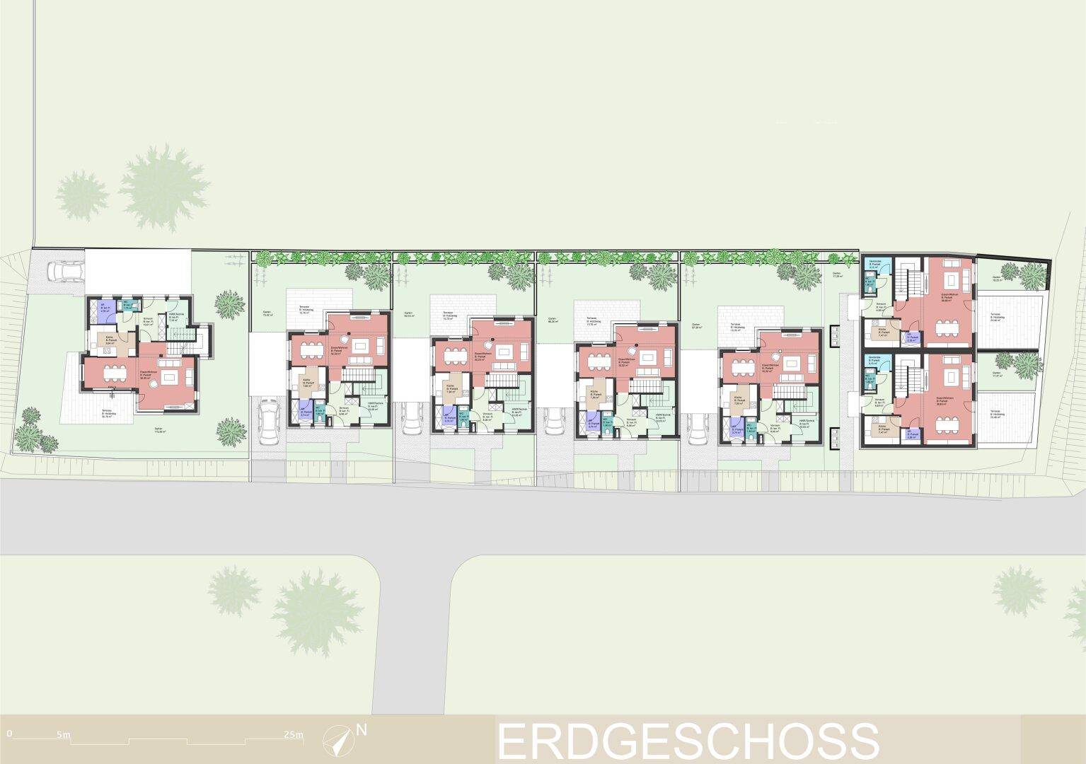 Lageplan Erdgeschoss