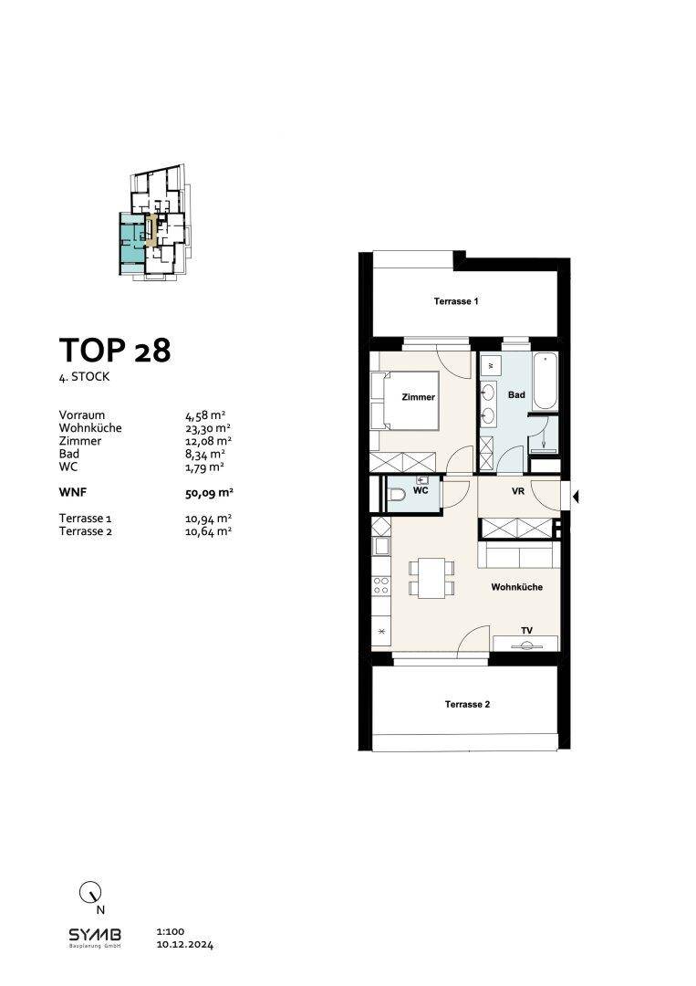 Wohnung Top 28