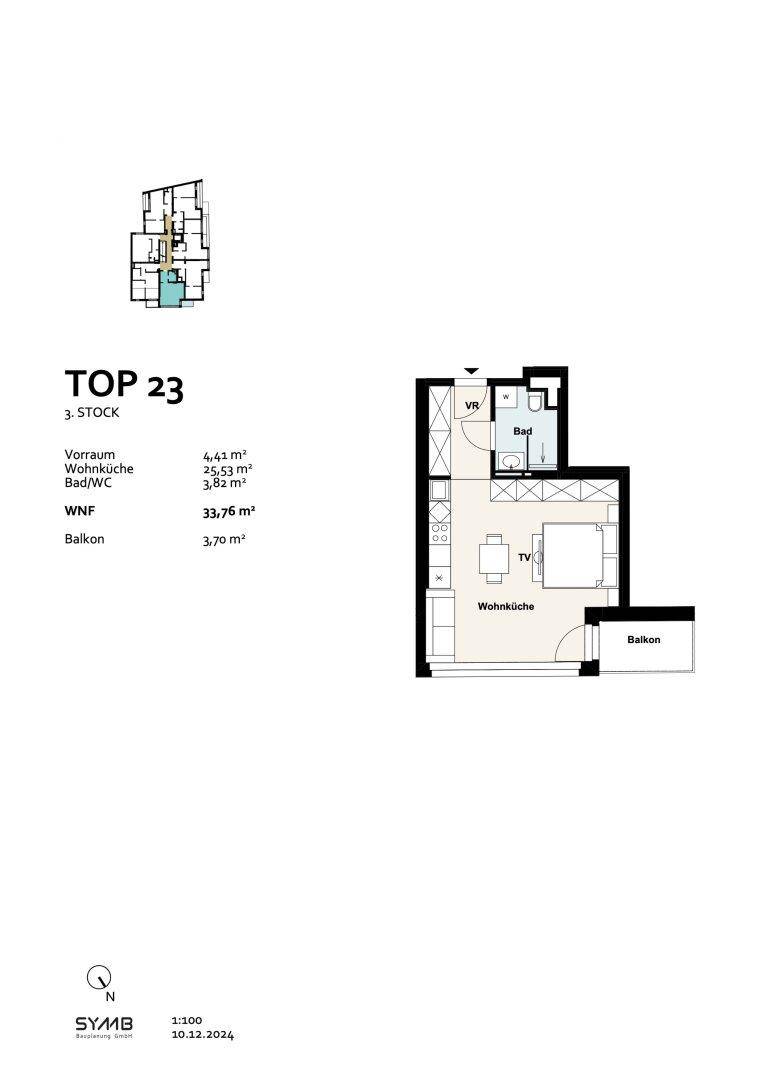 Wohnung Top 23