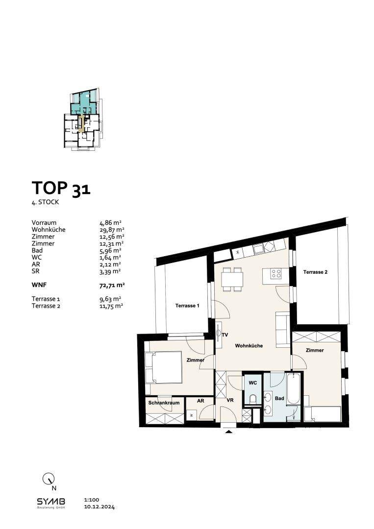 Wohnung Top 31