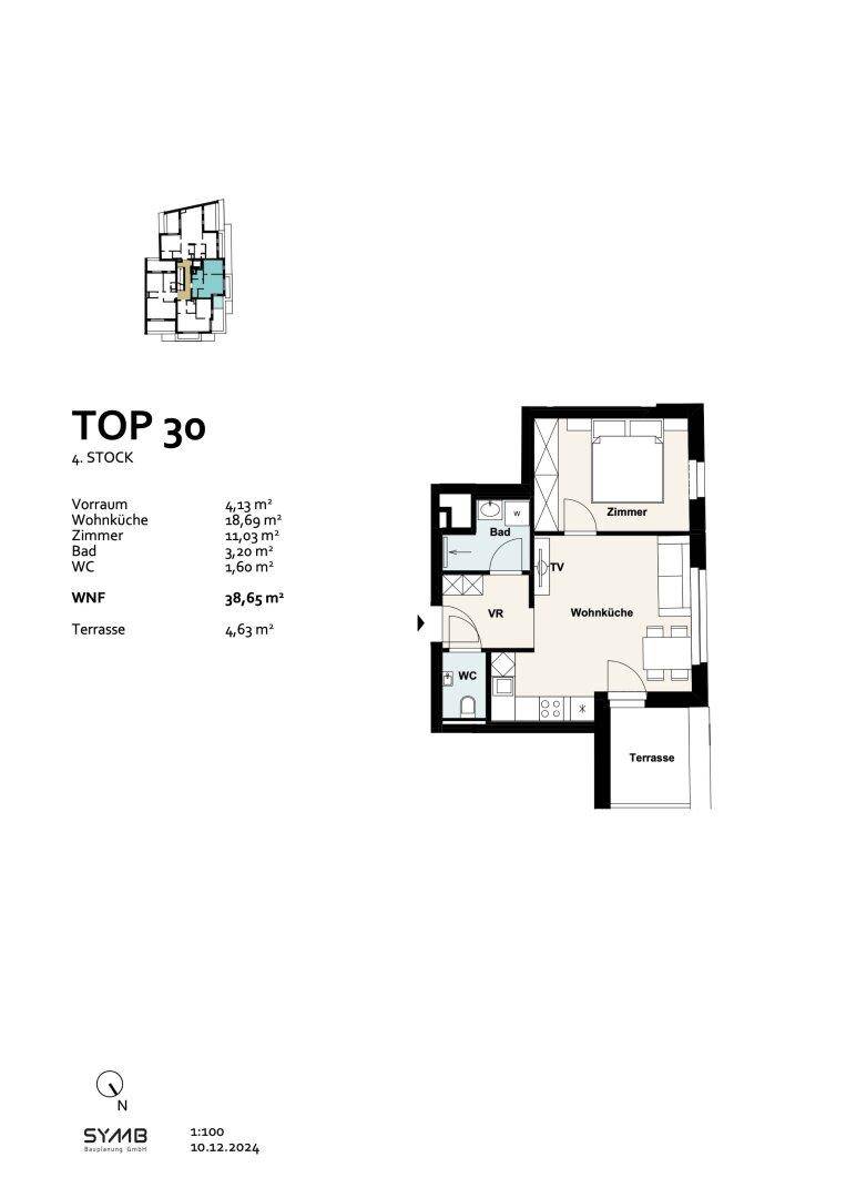 Wohnung Top 30