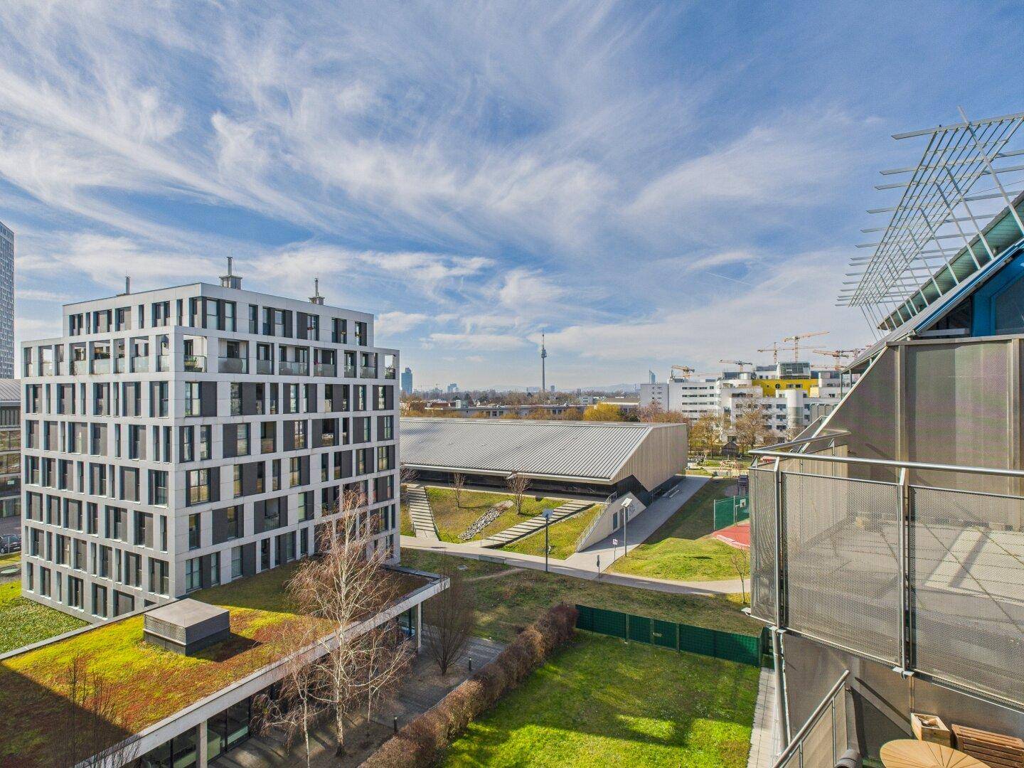 Aussicht Dachterrasse