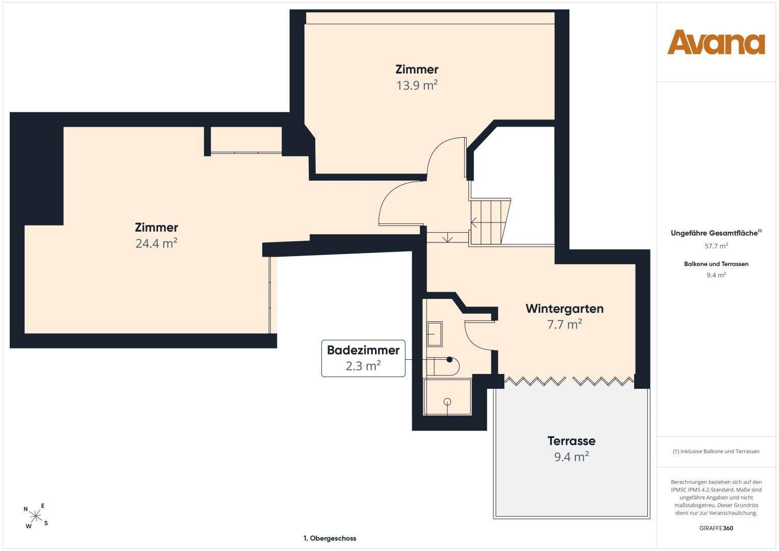 Grundriss 2. Dachgeschoss