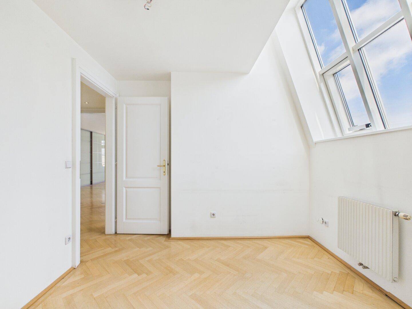 Schlafzimmer im 1. Dachgeschoss