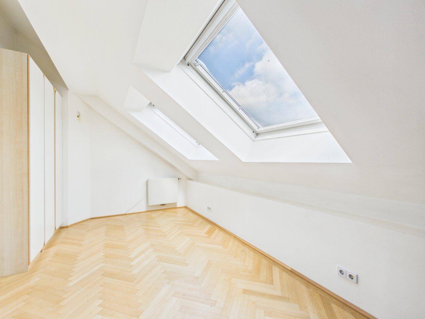 Schlafzimmer im 2. Dachgeschoss