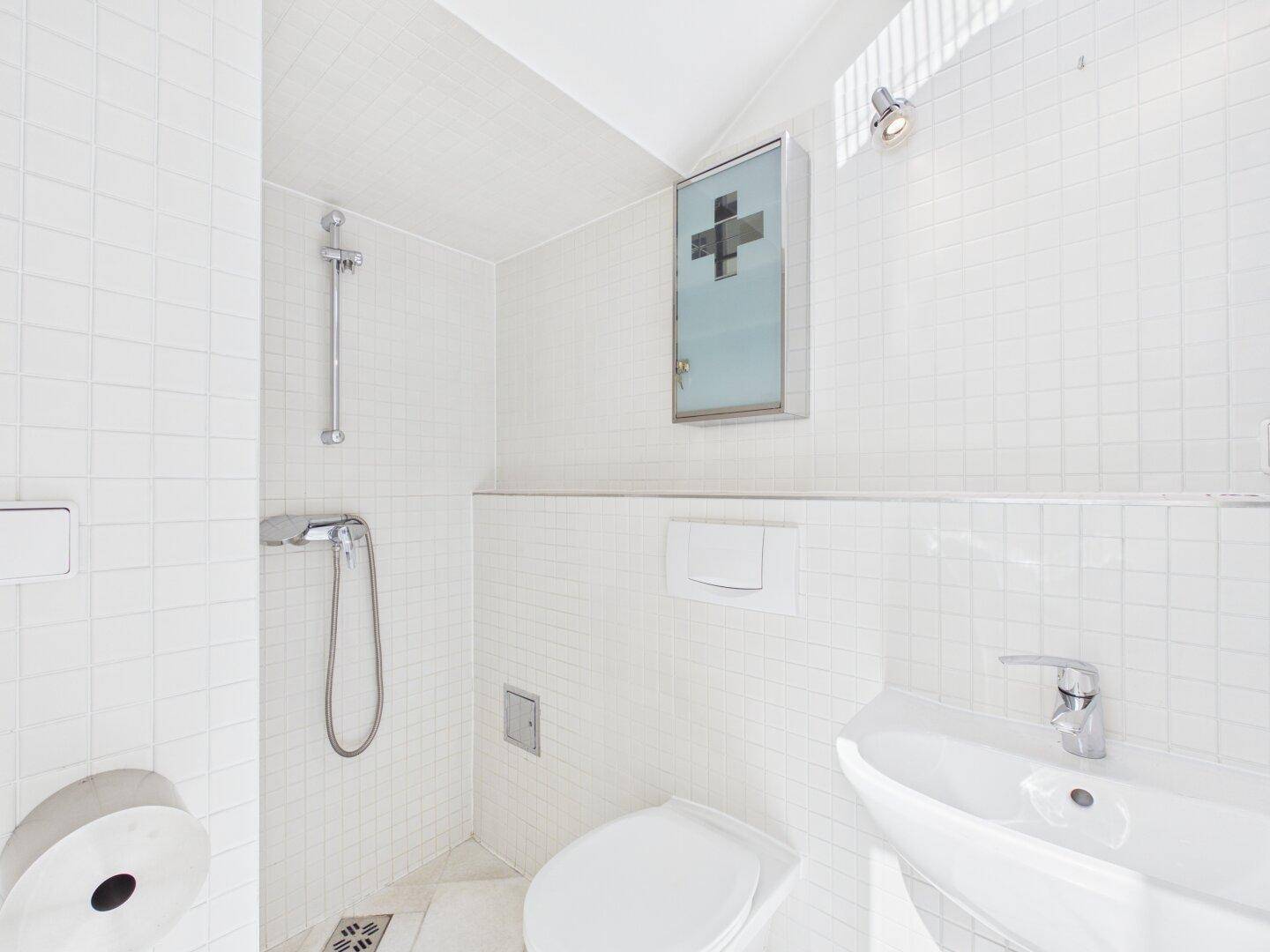 Badezimmer im 2. Dachgeschoss