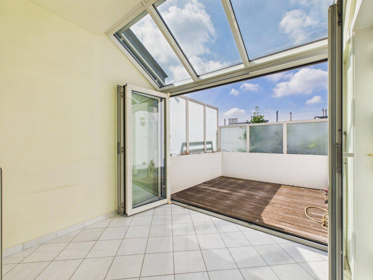 Dachterrasse im 2. Dachgeschoss