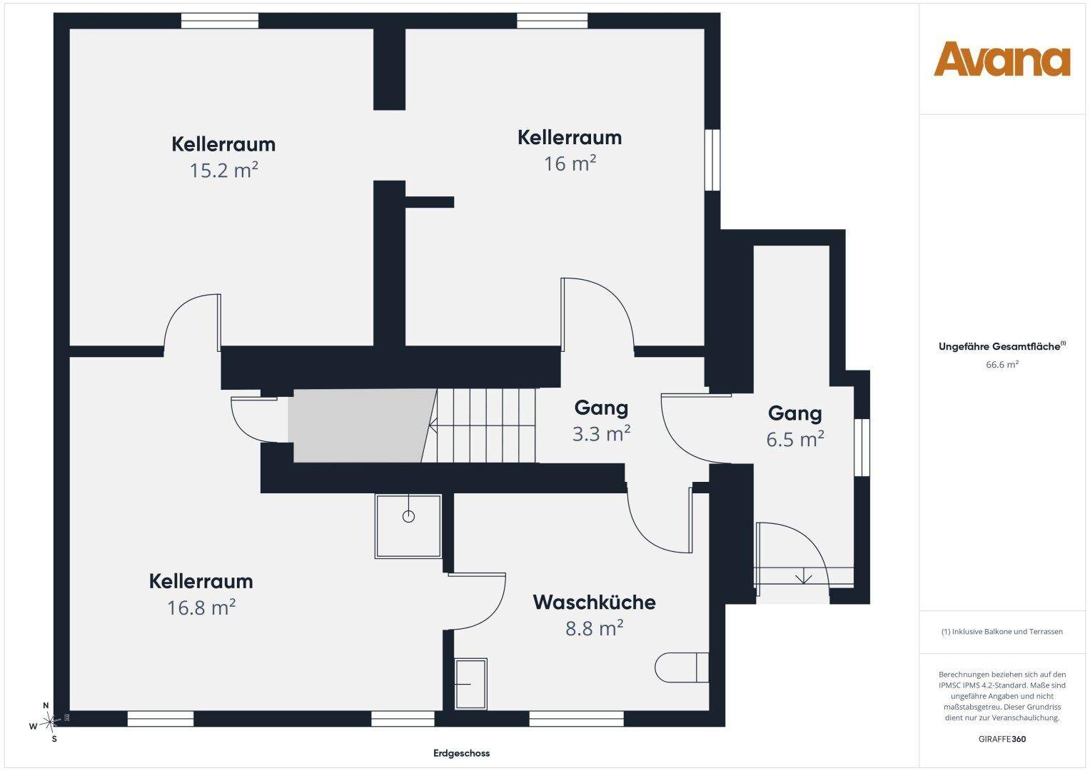 Grundriss Kellergeschoss