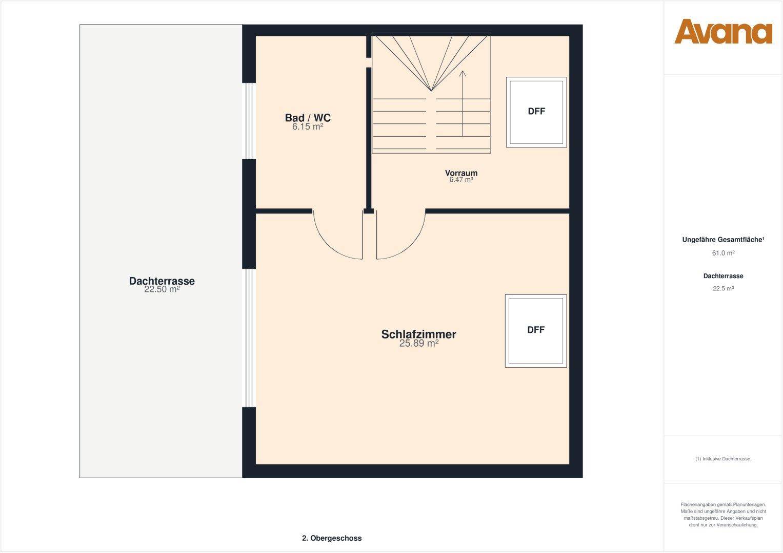 Grundriss 2. Obergeschoss
