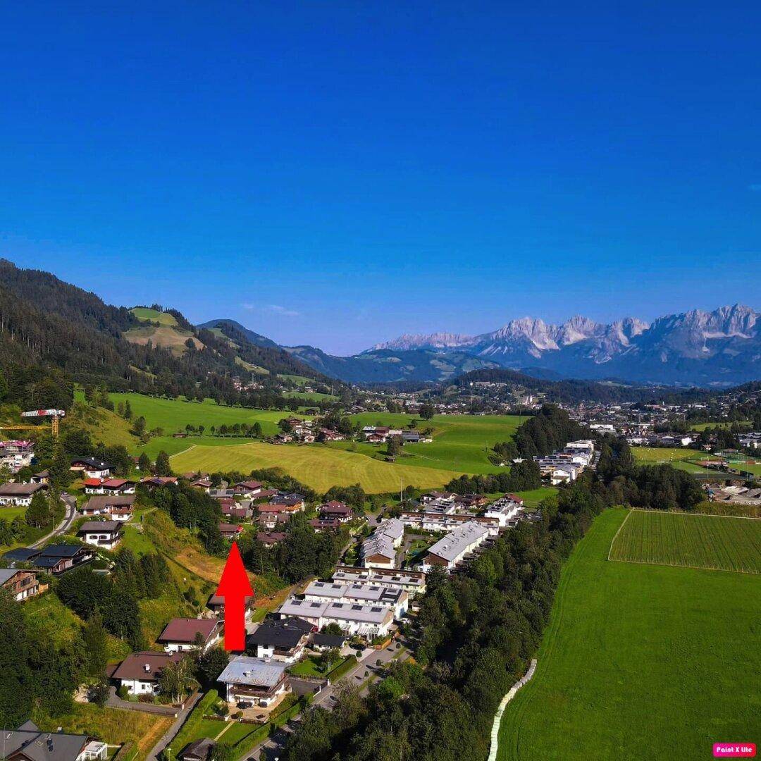 Immobilien in Kitzbühel - Ausblick nach Kitzbühel