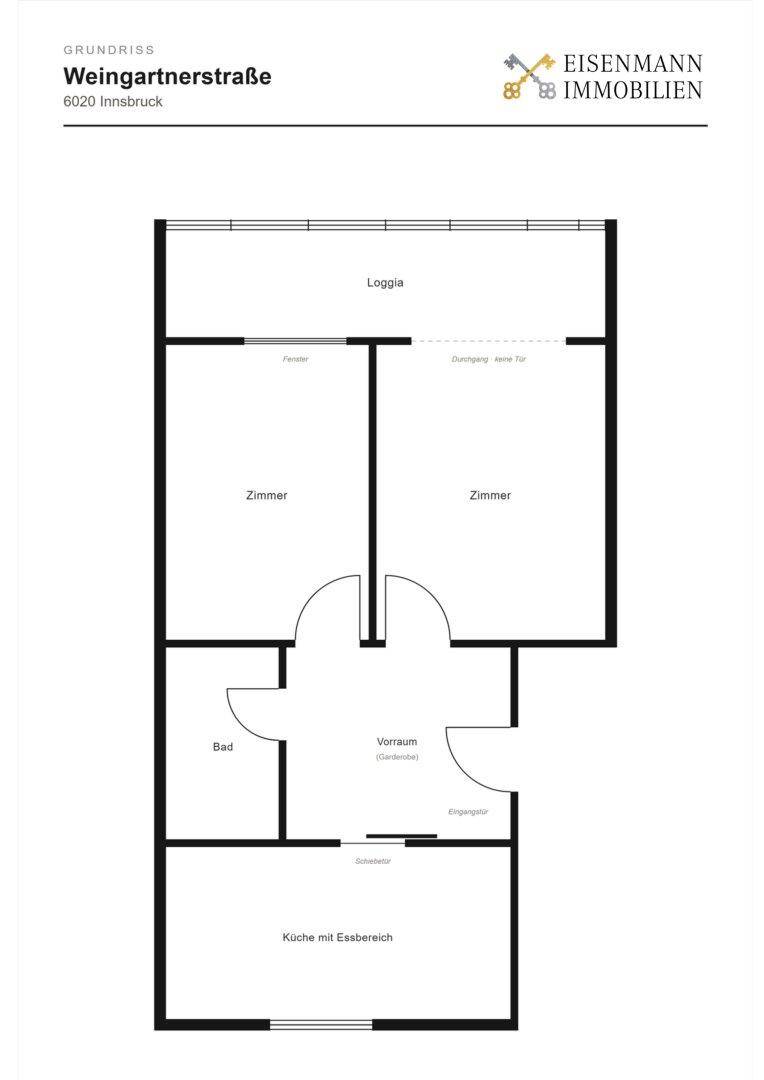 Sonnige 2-Zimmer-Wohnung mit Loggia - ideal zum Wohnen oder als Kapitalanlage - Więcej