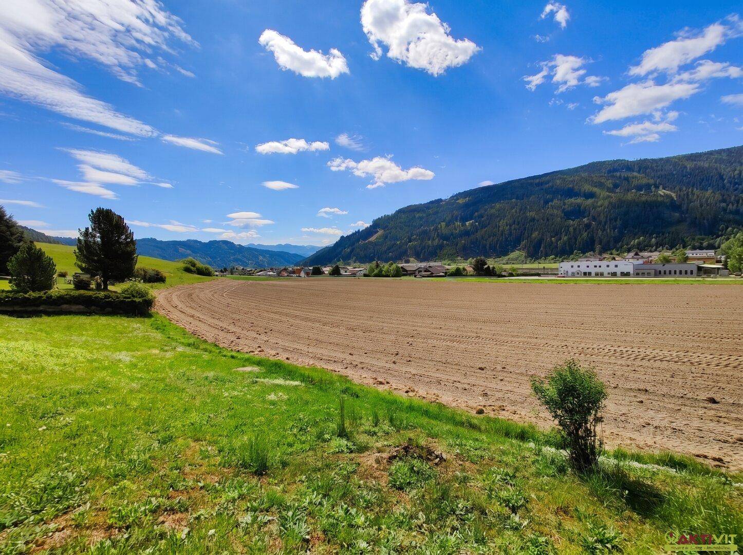 Sonniges Baugrundstück mit rund 1.200 m² und Bergblick im Liesingtal. - Ansicht 4