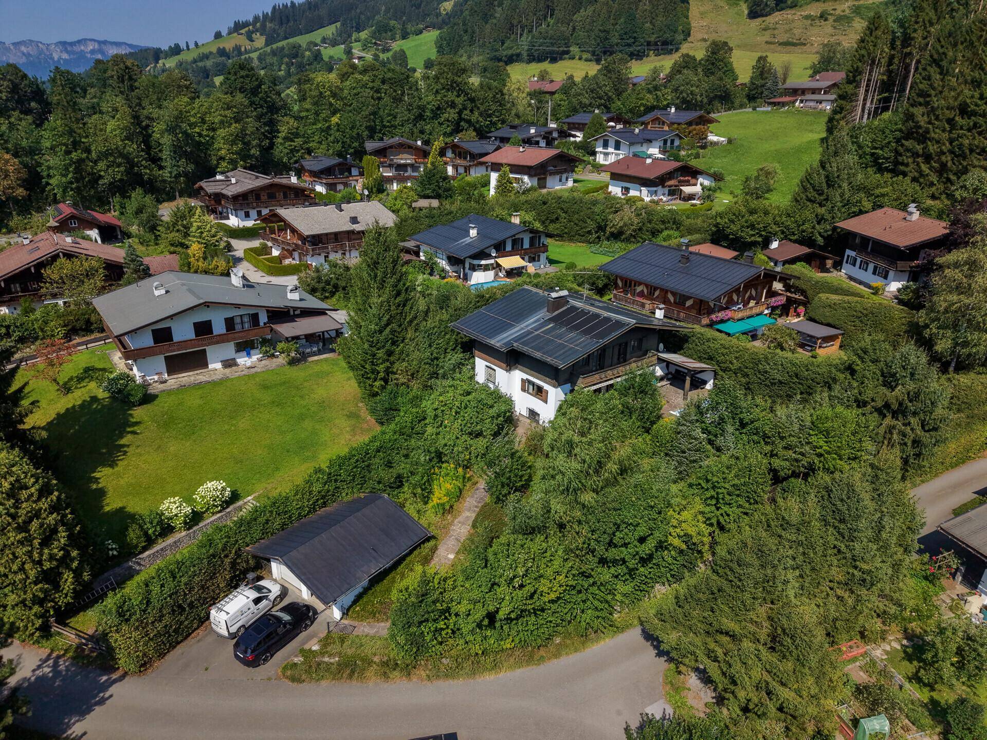 Die umliegende Nachbarschaft