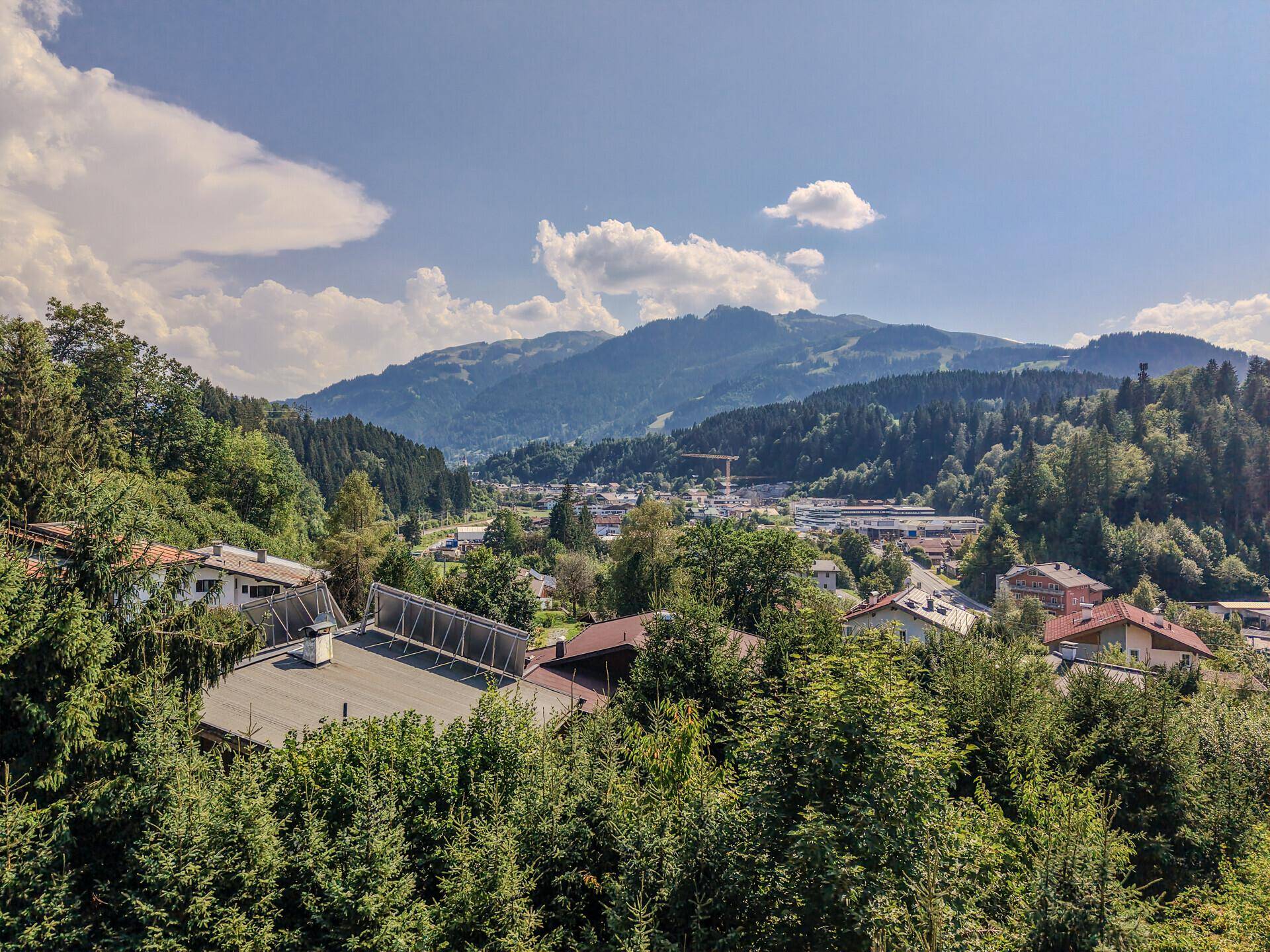 Die Kitzbüheler Innenstadt in der Nähe