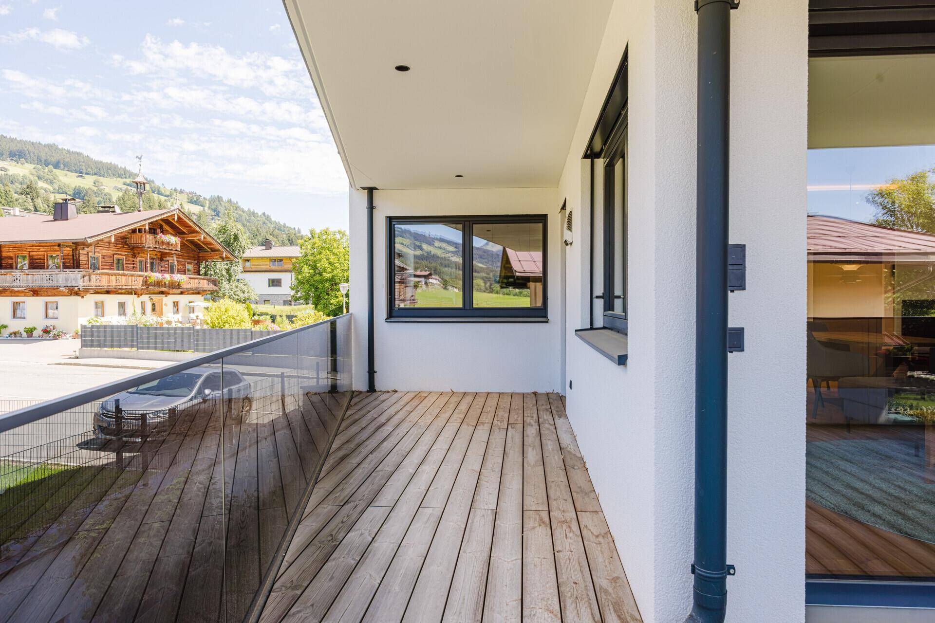Ideal zum Entspannen am Balkon