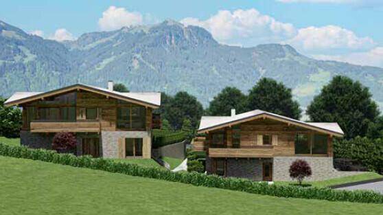 Aussenasicht 2 Chalets