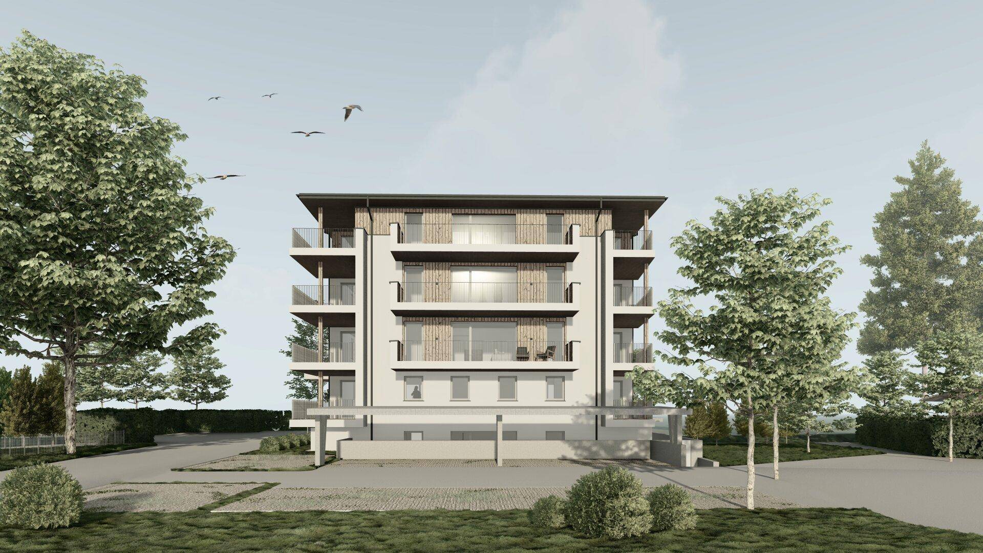 Visualisierung Parkresidenz_Südperspektive
