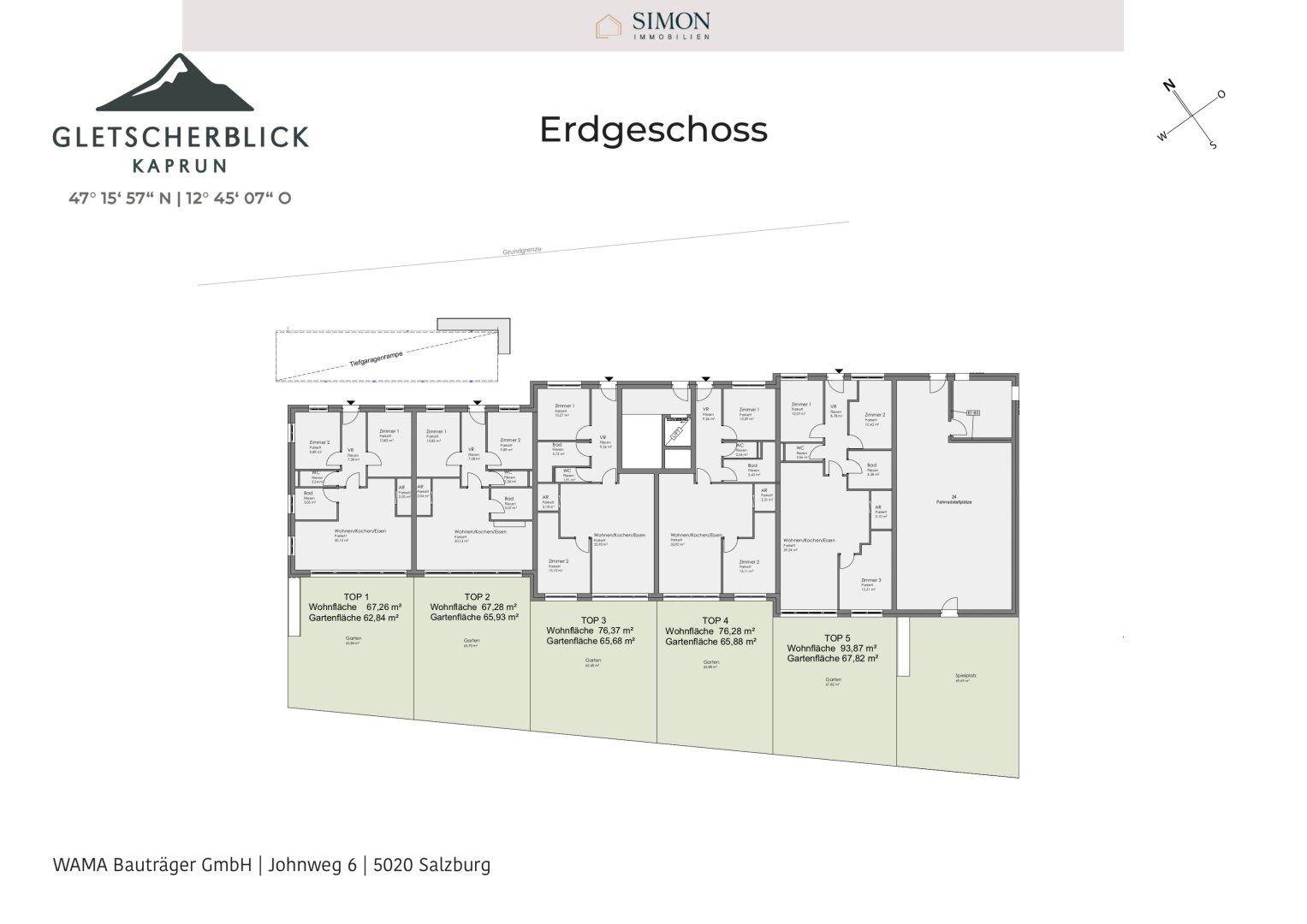 Grundriss Erdgeschoss