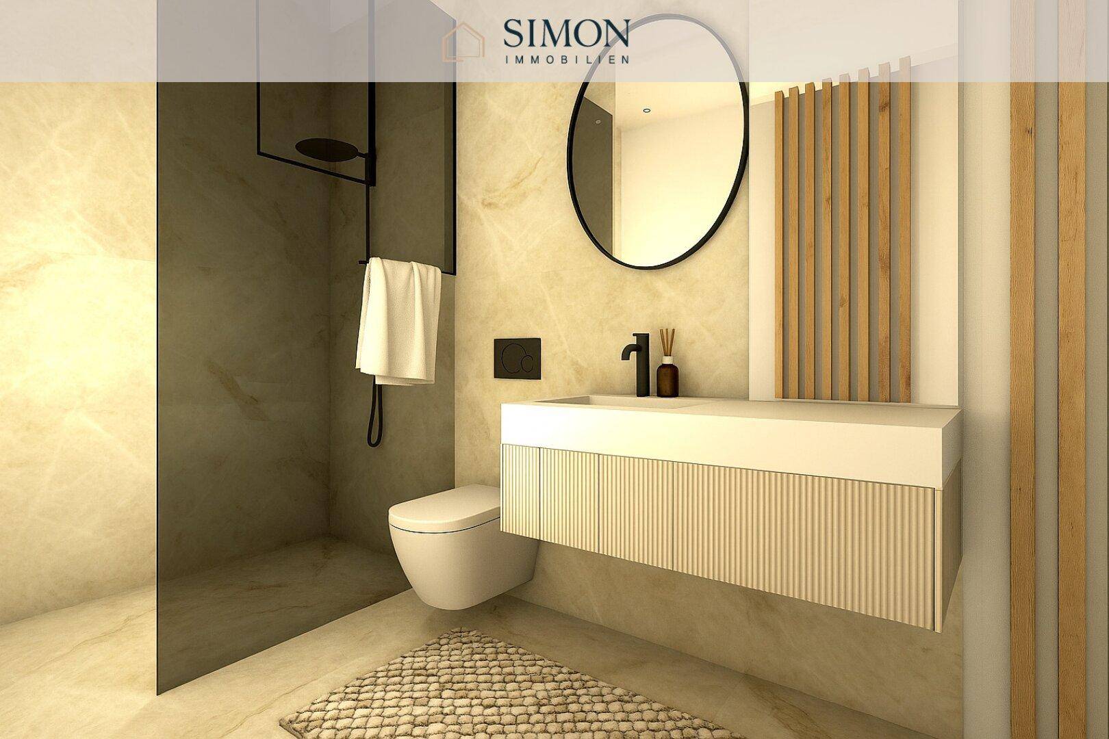 Badezimmer Visualisierung