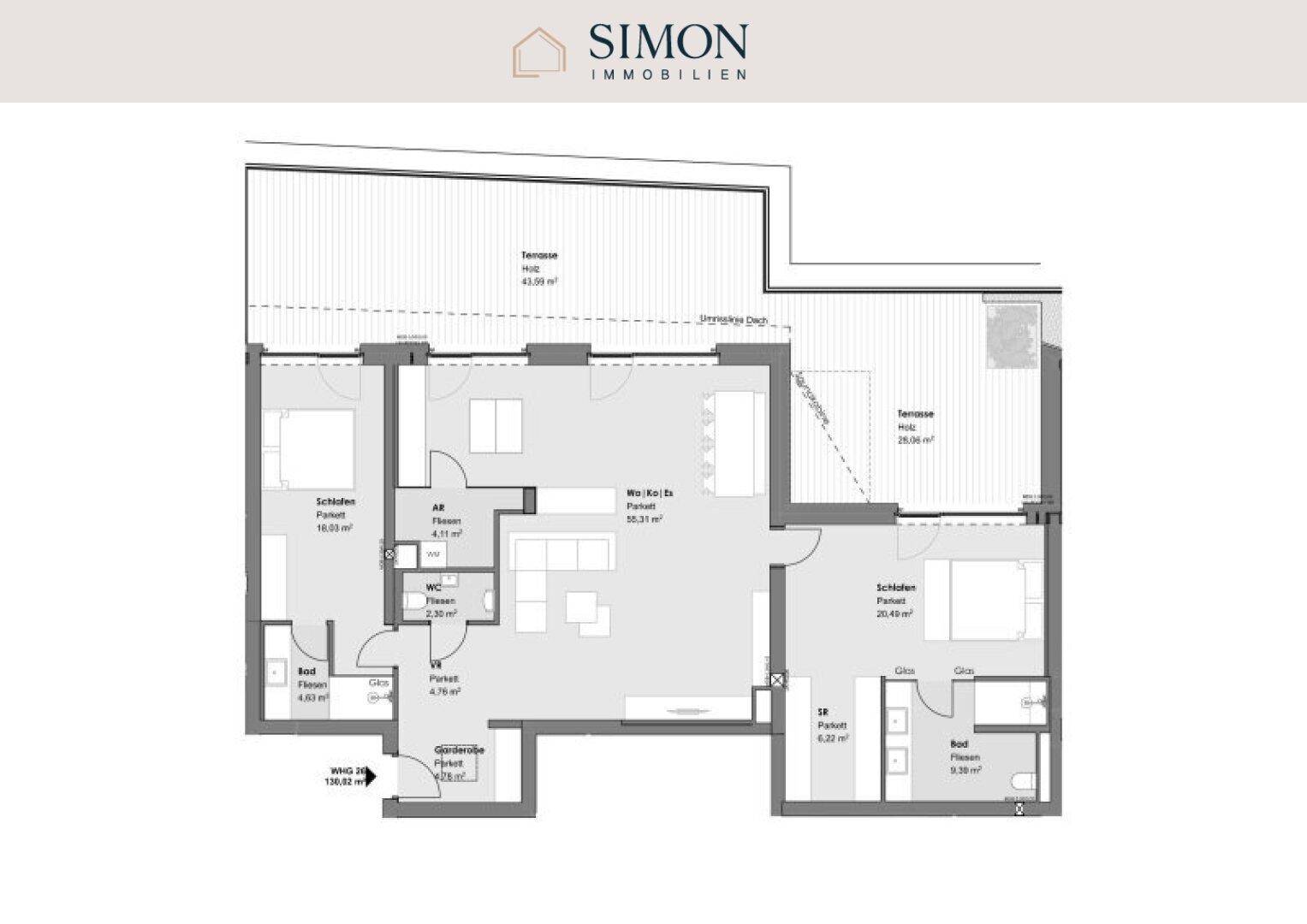 Grundriss Wohnung