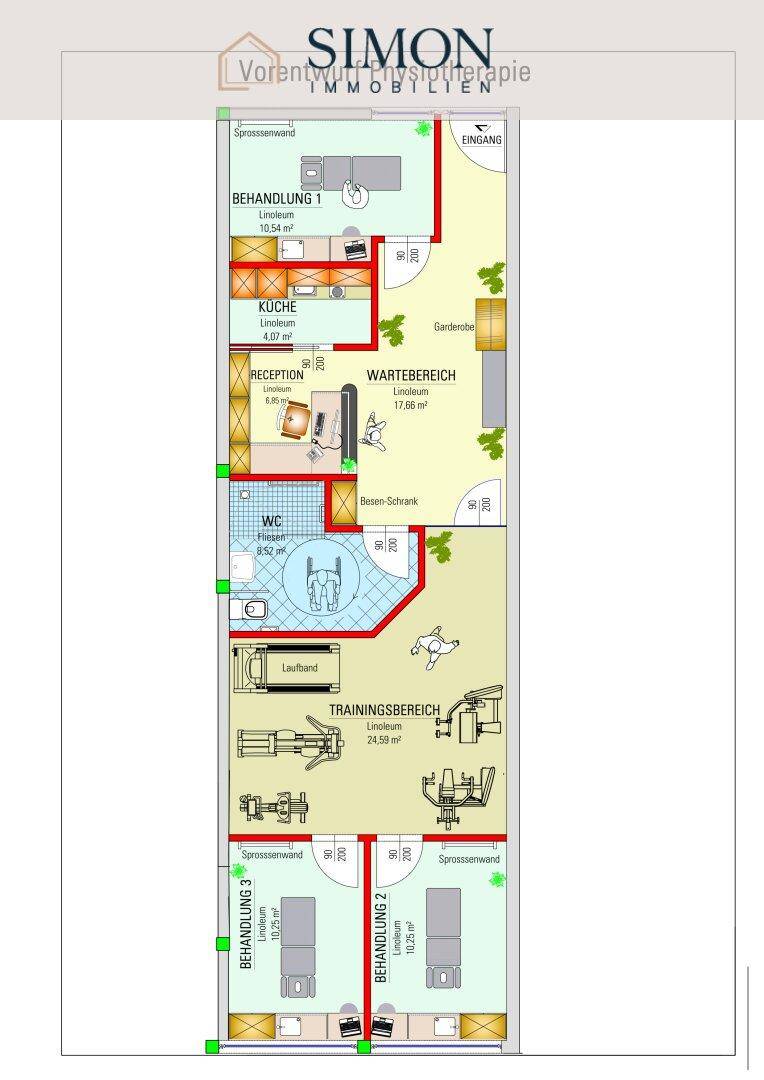Büro/Lager Vorentwurf 100qm