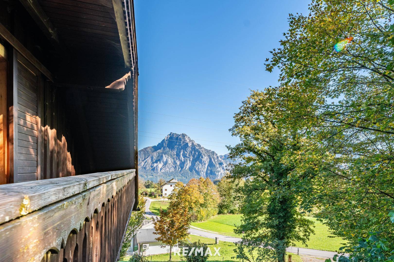 Aussicht vom Balkon