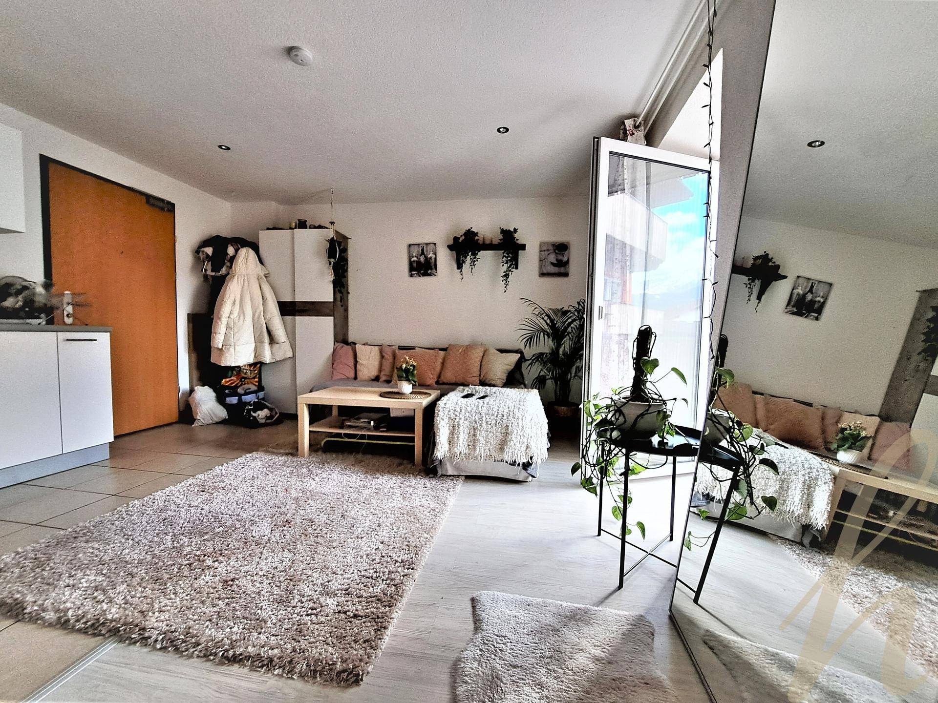 Wohnzimmer und Küche